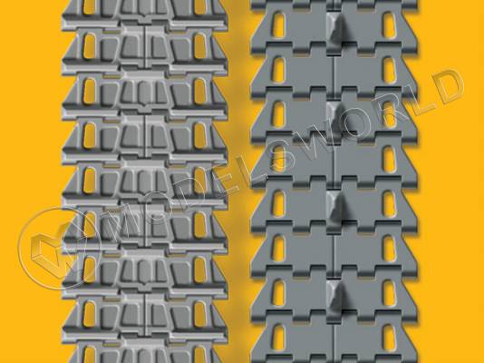 Набор раздельных траков для танка КВ-1С. Масштаб 1:35