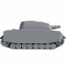 Склеиваемая пластиковая модель Немецкая САУ Sturmpanzer IV. Масштаб 1:100
