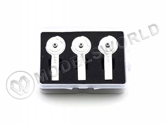 Набор ревитеров d 15 мм, шаг - 0.65/0.75/0.8 мм, 3 шт