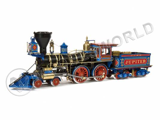 Набор для постройки модели паровоза ЮПИТЕР. Масштаб 1:32