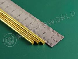 Пруток латунный 4 мм, 1 шт