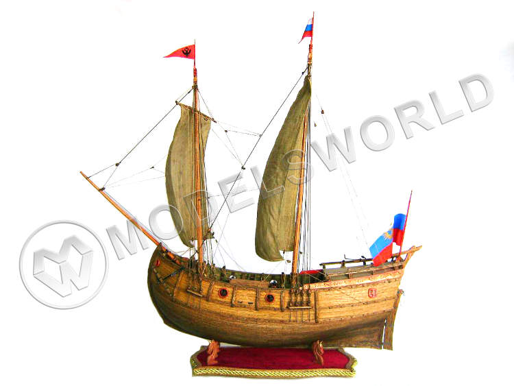 Набор для постройки модели корабля СУДНО МОРСКОЙ СТРАЖИ. БЕЛОМОРЬЕ, АРХАНГЕЛЬСК, XVII век. Масштаб 1:50 - фото 1