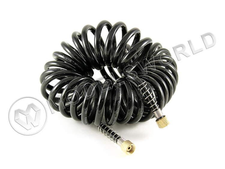 Шланг 1451, G1/8" х G1/8", ПВХ, витой, 5 м - фото 1