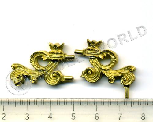 Декоративный элемент, ножка для фонаря, 22 мм, металл 1 шт.