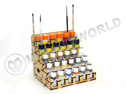 Органайзер под краску на 30 баночек 23 мм. 1 шт