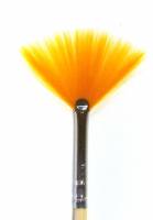 Кисть веерная из синтетики №2