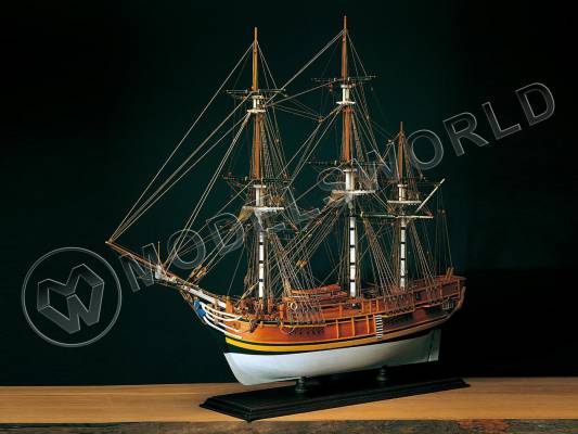 Набор для постройки модели корабля HMS BOUNTY английский шлюп 1787 г. Масштаб 1:60
