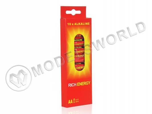Батарейка Rich Energy LR-6 AA Alkaline, 1 шт
