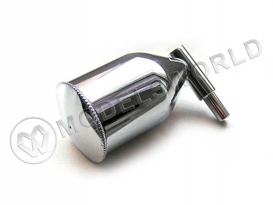 Емкость с крышкой, 13 мл, трубка 90 градусов, металл