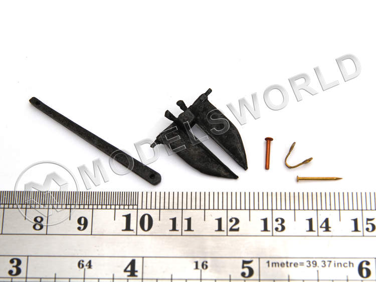 Якорь Данфорта (Матросова), металл, 40х20 мм - фото 1