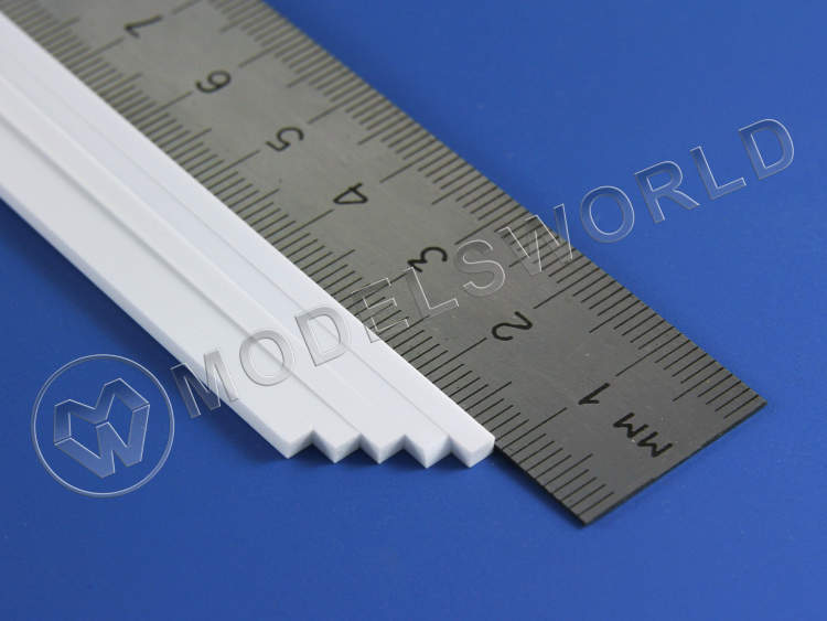 Полоска пластиковая 2.0х2.5 мм, 8 шт - фото 1