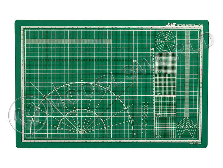 Коврик для резки JAS, самовосстанавливающийся 3-х слойный, А3, 300 х 450 мм - фото 1