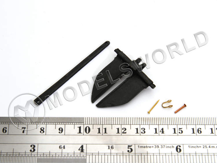 Якорь  Данфорта (Матросова), металл, 60Х32 мм - фото 1