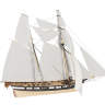 Набор для постройки модели шхуны ЛАСТОЧКА. Масштаб 1:72