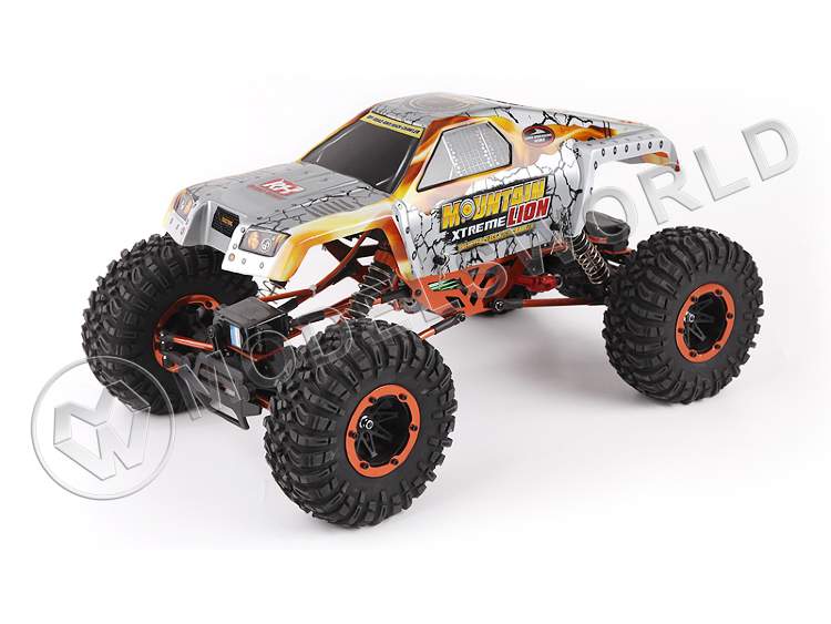 Радиоуправляемая модель автомобиля краулер Remo Hobby Mountain Lion Xtreme 4WD 2.4G 1/10 RTR + Ni-Mh и З/У - фото 1