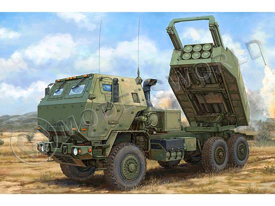 Склеиваемая пластиковая модель Американская РСЗО M142 HIMARS + МАСКИ. Масштаб 1:35 Склеиваемая пластиковая модель Американская РСЗО M142 HIMARS + МАСКИ. Масштаб 1:35 - фото 1