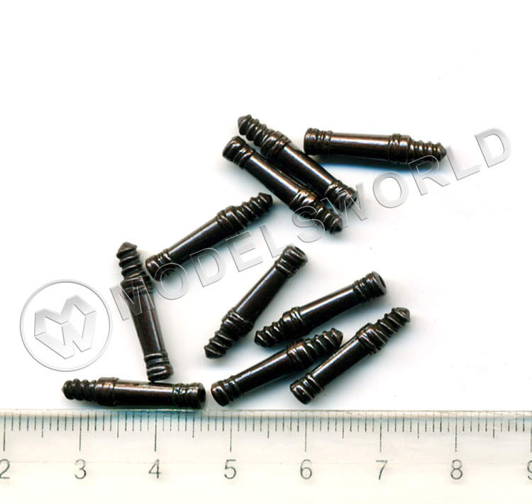 Макет пушки, под бронзу, 15 мм, 2 шт - фото 1