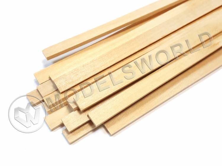 Рейка 0.5х10.0x500 мм, липа, 1 шт. - фото 1