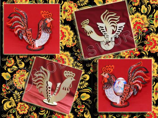 Подставка для яиц на Пасху. Деревянный набор для сборки.