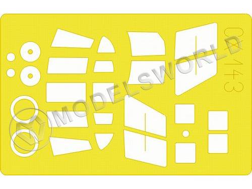 Набор окрасочных масок для H-34, Italeri. Масштаб 1:72