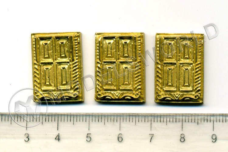 Декоративный элемент, дверь, 20 мм, металл 1 шт. Декоративный элемент, дверь, 20 мм, металл 1 шт. - фото 1