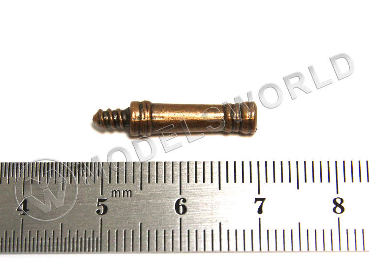 Макет пушки, под бронзу, 17 мм, 2 шт - фото 1