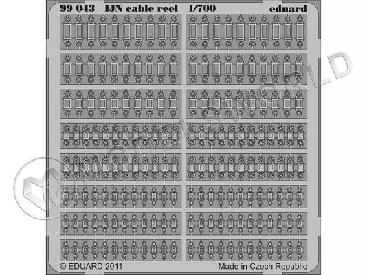Фототравление Брашпили, Япония. Масштаб 1:700