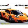 Склеиваемая пластиковая модель Суперкар Mclaren MP4-12C GT3. Масштаб 1:24