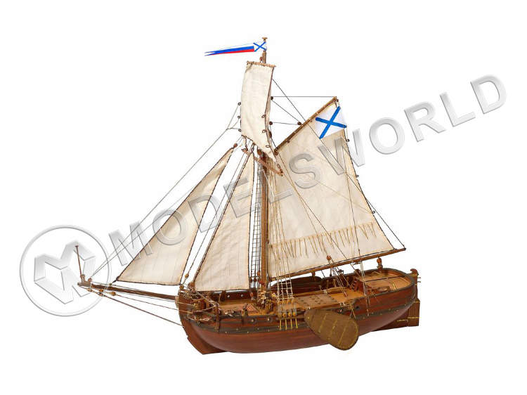Набор для постройки модели корабля Бот "СВЯТОЙ ГАВРИИЛ". Масштаб 1:72 - фото 1