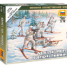 Советские лыжники. Масштаб 1:72