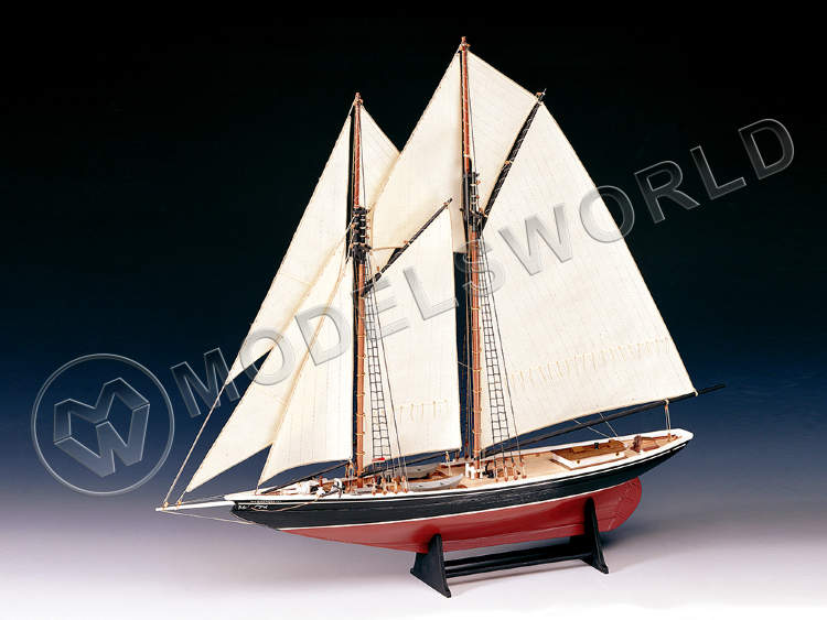 Набор для постройки модели корабля BLUENOSE I шхуна 1921 г. Масштаб 1:100 - фото 1