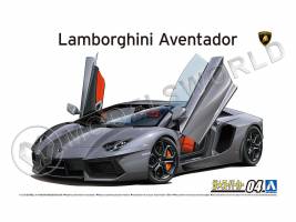 Склеиваемая пластиковая модель автомобиль Lamborghini Aventador LP700-4 '11. Масштаб 1:24