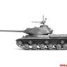 Склеиваемая пластиковая модель Советский тяжелый танк ИС-2. Масштаб 1:72