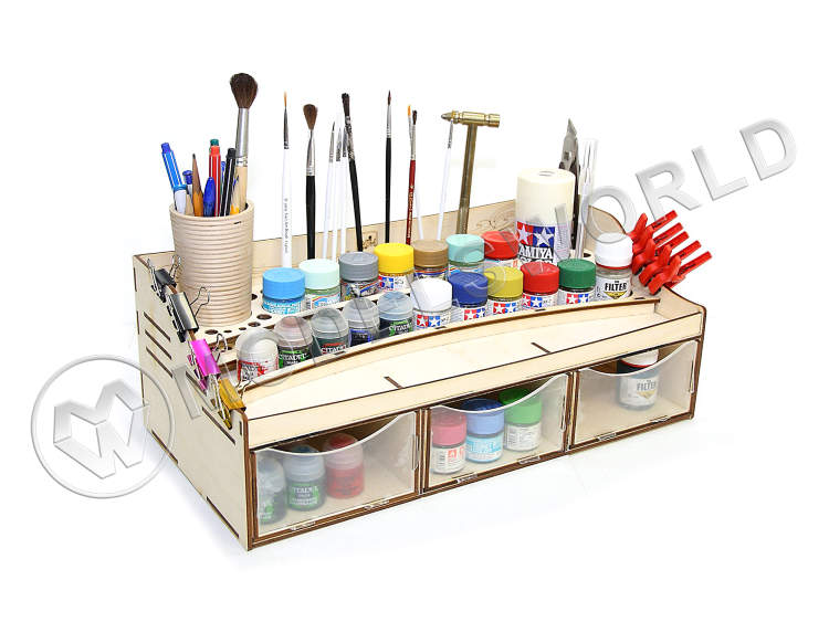 Рабочая станция №3 с тремя ящиками. WorkStation №3 - фото 1