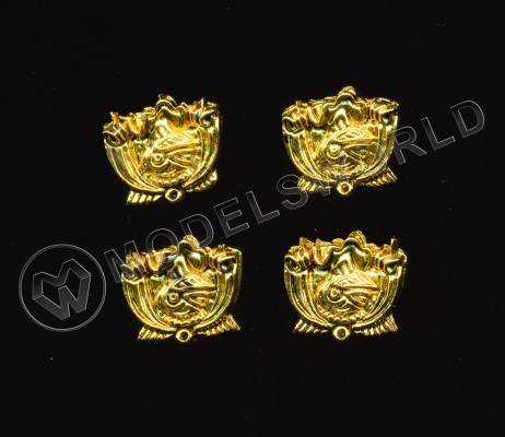 Декоративный элемент, 10 мм, металл 1 шт.