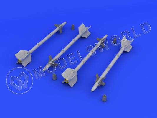 Комплект дополнений с фототравлением для модели AIM 9J Sidewinder. Масштаб 1:48