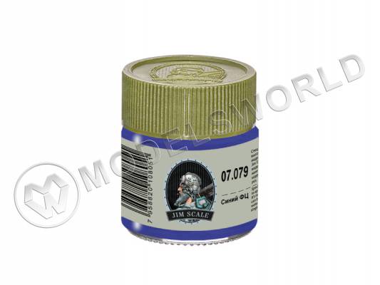 Спиртовая краска Jim Scale Синий ФЦ, 10 мл