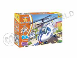 Склеиваемая пластиковая модель Полицейский вертолет