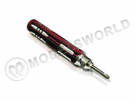 Отвертка с крестообразной телескопической насадкой РН#2 Ф4.0