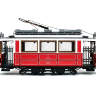 Набор для постройки модели трамвая ISTANBUL. Масштаб 1:24