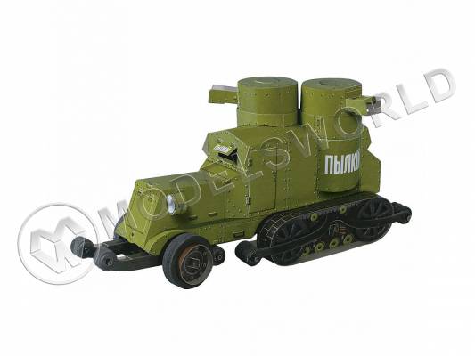 Модель из бумаги Броневик Остин-Путиловец