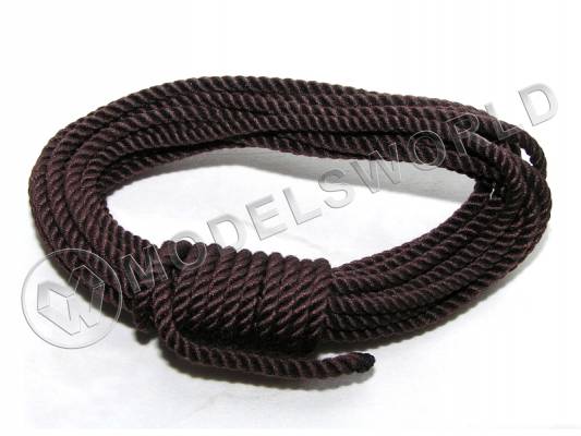 Снасть такелажная три стреньги, 102 нити, d=2.6 мм, 3 м