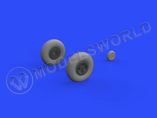 Дополнение для Spitfire Mk. IX колёса - 4-х спицевые, Revell. Масштаб 1:32