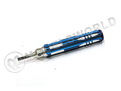 Отвертка с плоской телескопической насадкой 4.0Х0.5мм - фото 1