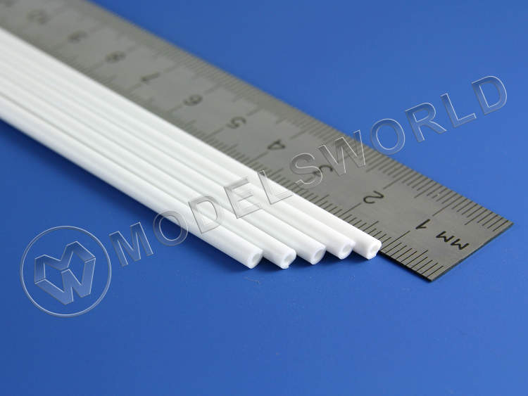 Трубка пластиковая 3.2 мм, 5 шт Трубка пластиковая 3.2 мм, 5 шт - фото 1