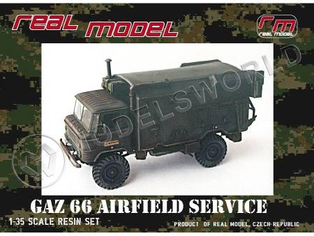 Склеиваемая пластиковая модель Автомобиль G@Z 66 Аэродромное обслуживание. Масштаб 1:35 - фото 1