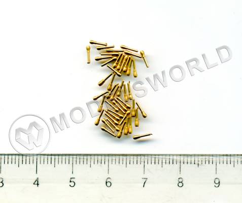 Нагель, латунь, 5 мм, 10 шт