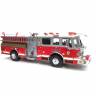 Готовая модель, Американская пожарная машина LAFRANCE Eagle в масштабе 1:25