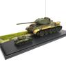 Готовая модель, Советский танк Т-34/85 в футляре в масштабе 1:35