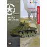 Модель из бумаги Танк M4A2 Sherman. Масштаб 1:35
